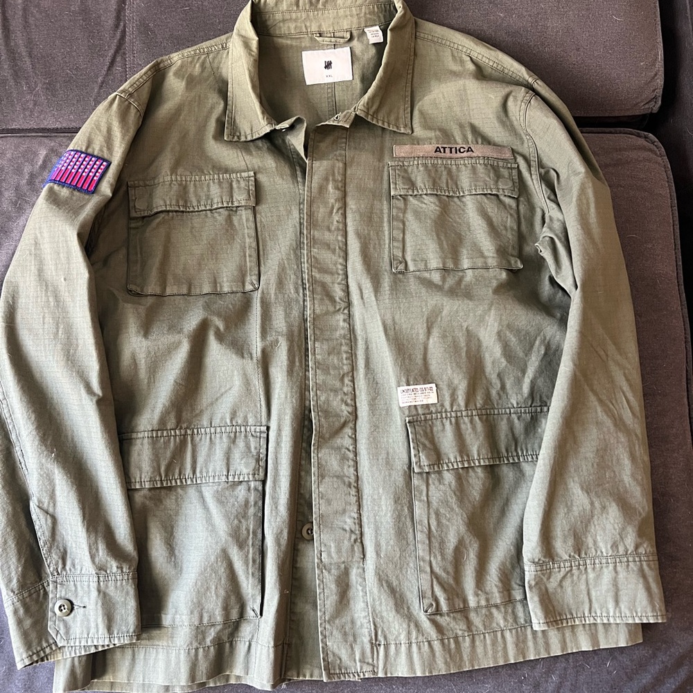 Undefeated Attica Green Military Jacket